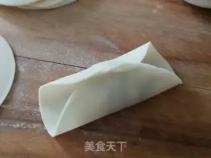 Make Four-Girl dumplings step 3