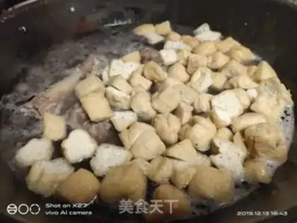 Make Tofu soup step 3