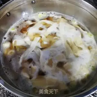 Make Seafood pulls the surface step 6