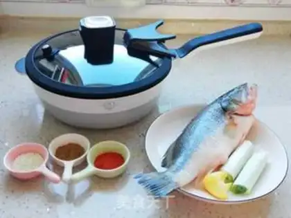 Make Fried bass step 0