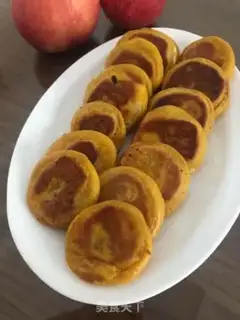 Make Pumpkin rice cake step 4