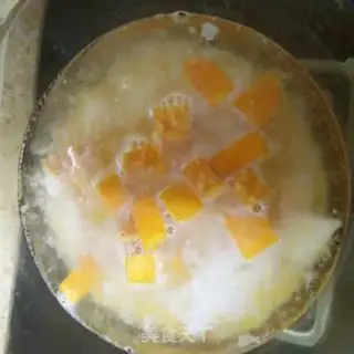 Make Pumpkin porridge step 3
