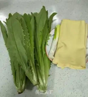 Make Dried tofu fried wheat step 0