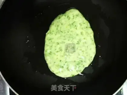 Make Shrimp breakfast cake step 4
