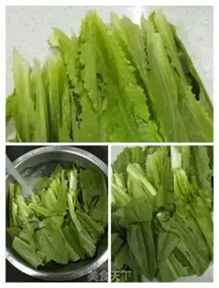 Make Dried tofu fried wheat step 1