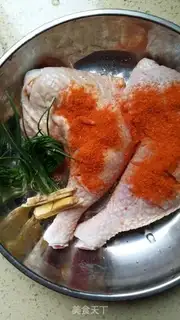 Make Red chicken legs step 0