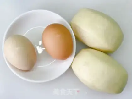 Make Gold buns step 0