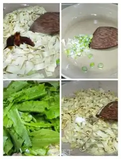 Make Dried tofu fried wheat step 4