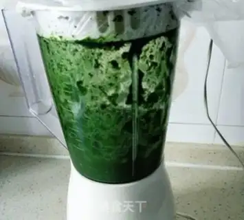 Make Spinach juice step 1