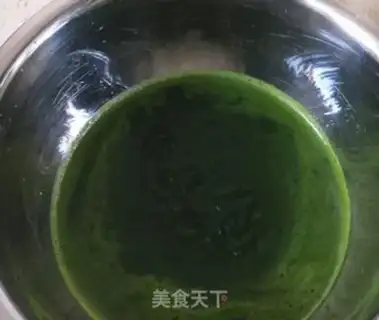 Make Spinach juice step 3