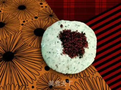 Make Red sugar bean slag waffles step 3