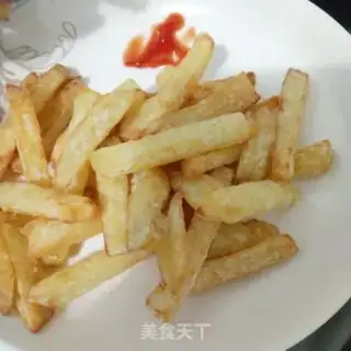 Make French fries step 4