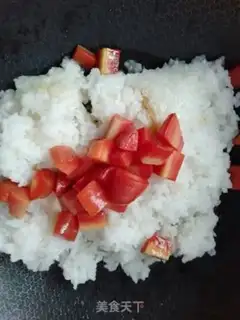Make Carrot rice step 4