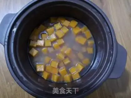Make Pumpkin, porridge step 6