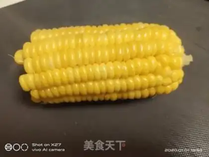 Make Potato fruit corn salad step 0