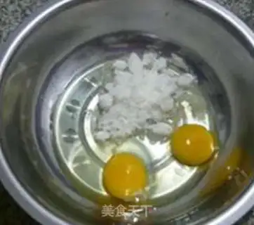 Make Egg milk waffles step 3