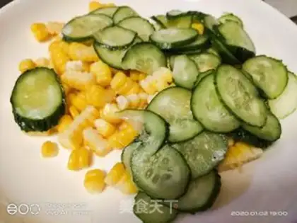 Make Potato fruit corn salad step 2