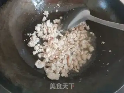 Make Chicken, garlic, tofu step 1