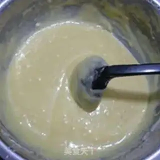 Make Egg milk waffles step 7