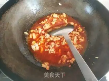 Make Chicken, garlic, tofu step 3