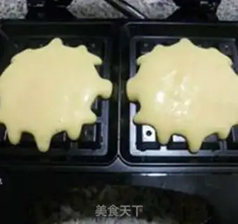 Make Egg milk waffles step 9