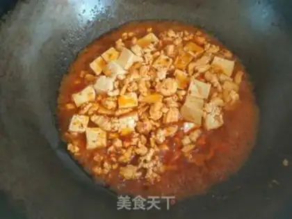 Make Chicken, garlic, tofu step 5