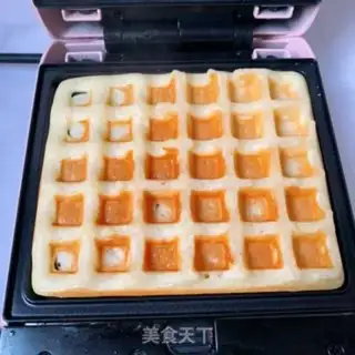 Make The yeast waffles step 4