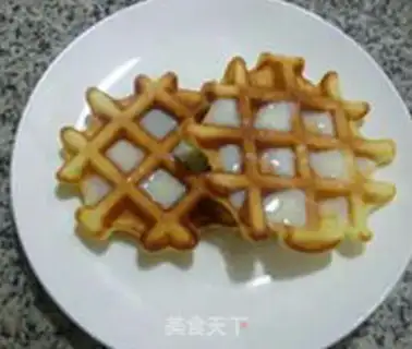 Make Egg milk waffles step 12
