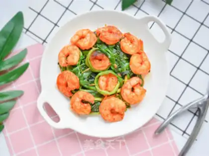 Make New Orleans shrimp sprouts step 5
