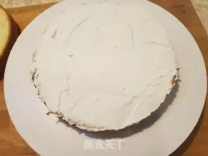 Make Fruit birthday cake step 4
