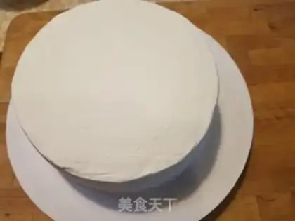 Make Fruit birthday cake step 7