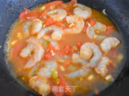 Make Cheese and shrimp tofu step 8