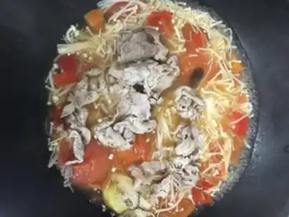 Make Tomato acid butter step 12