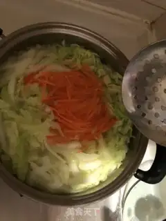 Make Mushrooms and cabbage step 3
