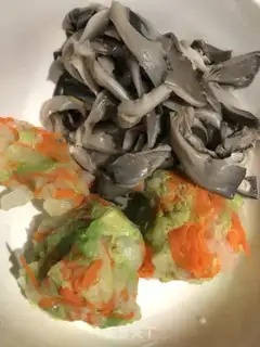 Make Mushrooms and cabbage step 4