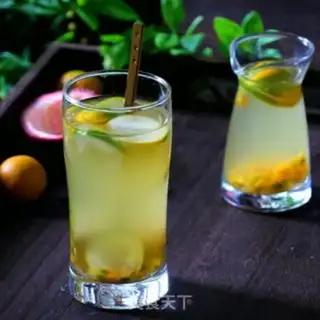Make A beacon, honey, orange tea step 6