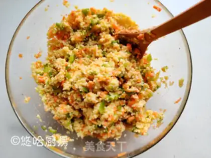 Make Rice eggcakes step 5