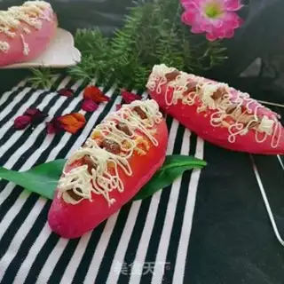 Make Flamingo creamed flute bread step 31