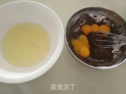 Make Black chocolate cake toast step 6