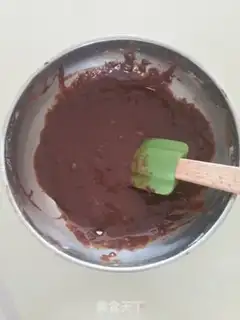 Make Black chocolate cake toast step 7