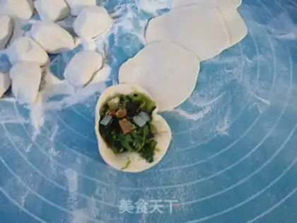 Make ♪ Hemiapple spinach dumplings ♪ step 9