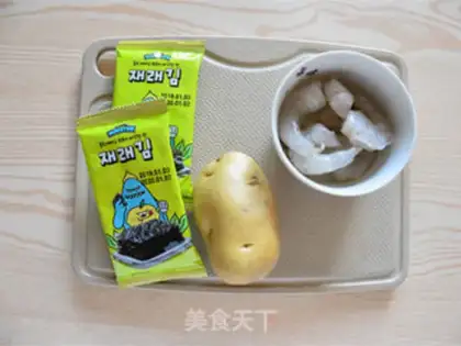 Make Seam shrimp potatoes step 0