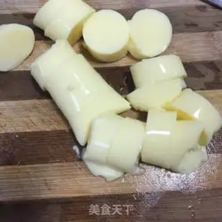 Make Jell-O tofu mushroom vegetable soup step 1