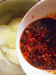 Make Spicy potatoes step 7