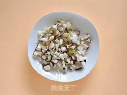 Make Pumpkin mushrooms step 2