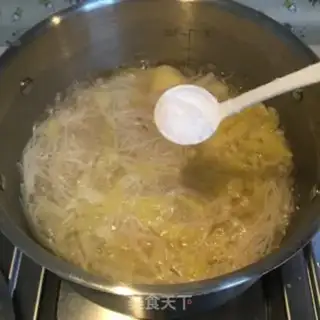 Make Jell-O tofu mushroom vegetable soup step 6