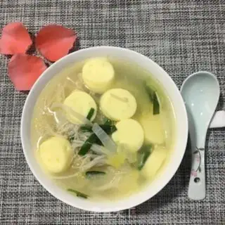 Make Jell-O tofu mushroom vegetable soup step 9