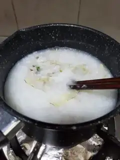 Make Fish porridge step 4