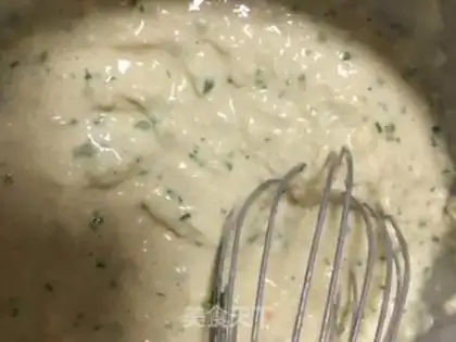 Make Onion egg radish oil step 5