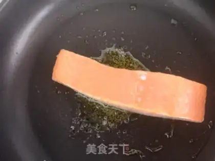 Make Fried salmon step 4
